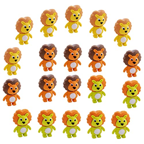 YARNOW 20Stücke Süße Mini Radiergummis für Löwenförmige Kreative Radiergummis für Schule Büro und Mitgebsel Partydeko und Klassenzimmerpreise YARNOW 20Stücke Süße Mini Radiergummis für Löwenförmige Kreative Radiergummis für Schule Büro und Mitgebsel Partydeko und Klassenzimmerpreise von YARNOW