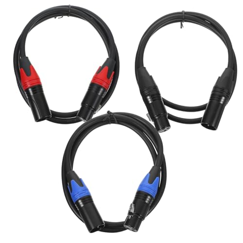 YARNOW 3Stücke Mikrofonkabel Xlr Männlich zu Weiblich für Audio Equipment Rauschunterdrückung für Aufnahmestudios und Live Auftritte YARNOW 3Stücke Mikrofonkabel Xlr Männlich zu Weiblich für Audio Equipment Rauschunterdrückung für Aufnahmestudios und Live Auftritte von YARNOW