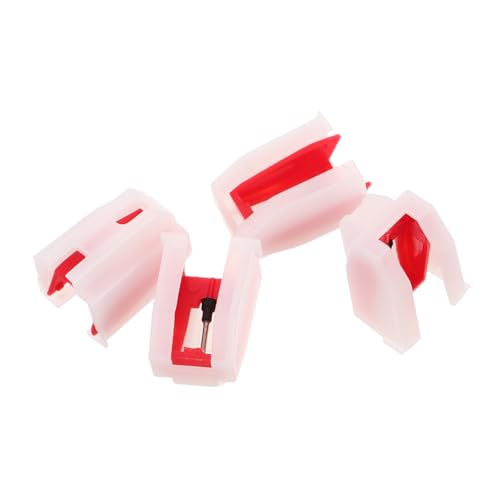 YARNOW 4 Stück Plattenspielernadel Zubehör für Schallplatten Plattenspieler-Nadeln Nadel für Plattenspieler Austausch der Aufnahmenadel Plattenspieler-Stift Kunststoff YARNOW 4 Stück Plattenspielernadel Zubehör für Schallplatten Plattenspieler-Nadeln Nadel für Plattenspieler Austausch der Aufnahmenadel Plattenspieler-Stift Kunststoff von YARNOW