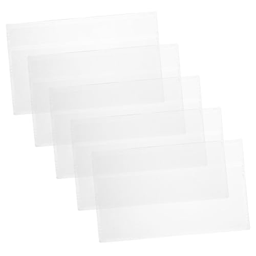 YARNOW 5 Stück Hartgummi -Schutzclip Hüllen für Papiergeld Währungsanzeigerahmen Geldhüllen, Geldscheinhalter aus Papier Geldrahmen für Rechnungen Währungsschutzhüllen Plastik Transparent YARNOW 5 Stück Hartgummi -Schutzclip Hüllen für Papiergeld Währungsanzeigerahmen Geldhüllen, Geldscheinhalter aus Papier Geldrahmen für Rechnungen Währungsschutzhüllen Plastik Transparent von YARNOW