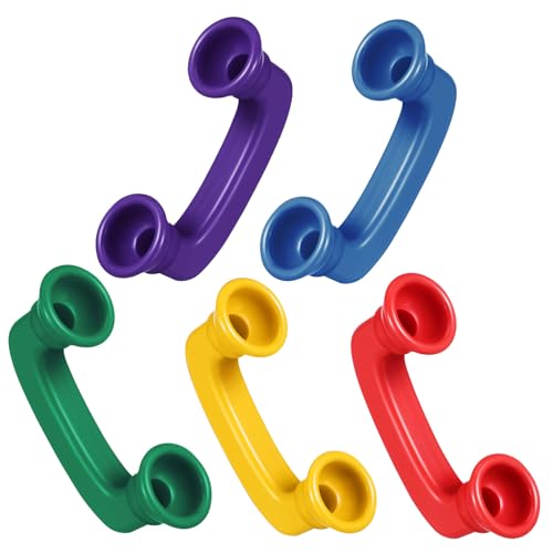 YARNOW 5 Stück -ohrhörer Flüstertelefone Zum Lesen Flüstertelefone Telefonspielzeug Für Die Vorschule Flüsterlesetelefone Tragbar Pädagogisches Telefon Flüstern Abs von YARNOW