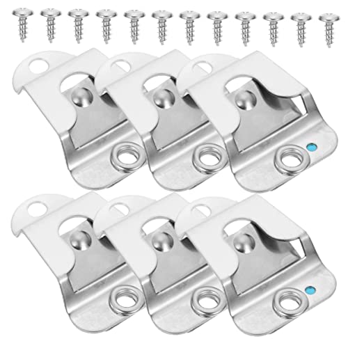 YARNOW 6Stücke Teiliges Mikrofonhalter Clips Verstellbare Mikrofon Clip Haken Für Cb Mikrofone Langlebig Und Einfach Zu Installieren Einsetzbar von YARNOW