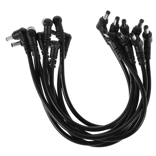 YARNOW 8 Stück Überwachungs-verlängerungskabel Netzkabel Stromkabel Verlängerung Gleichstromkabel Kupfer Schwarz YARNOW 8 Stück Überwachungs-verlängerungskabel Netzkabel Stromkabel Verlängerung Gleichstromkabel Kupfer Schwarz von YARNOW