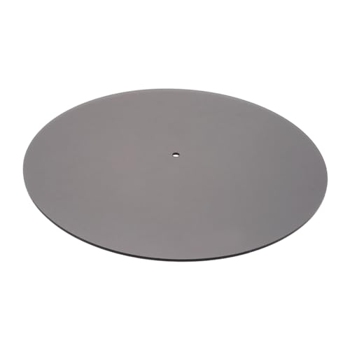 YARNOW Acryl Schallplattenmatte Vinyl Pad Antistatische Schallplattenschutzunterlage Für Transparent Langlebig Und Vibrationsdämpfend Optimal von YARNOW