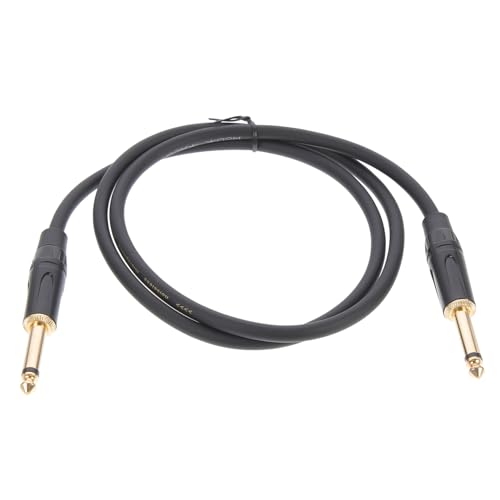 YARNOW Audiokabel Hochwertiges Audio Verbindungskabel Für Mikrofon Mixer Und Lautsprecher Schwarz Robuste Konstruktion Für Störungsfreien von YARNOW