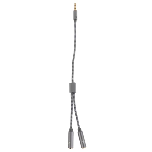 YARNOW Audiokabeladapter Audio-mikrofon-splitter Hilfskabel Mehrfach-kopfhörer-splitter Audiokonverter Dual-kopfhöreranschluss Audio-adapter Kopfhörer Splitter Silber Kupfer YARNOW Audiokabeladapter Audio-mikrofon-splitter Hilfskabel Mehrfach-kopfhörer-splitter Audiokonverter Dual-kopfhöreranschluss Audio-adapter Kopfhörer Splitter Silber Kupfer von YARNOW
