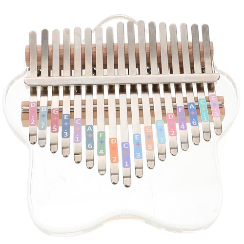 YARNOW Daumen Musikinstrument Hand Klavier Transparent Acryl YARNOW Daumen Musikinstrument Hand Klavier Transparent Acryl von YARNOW