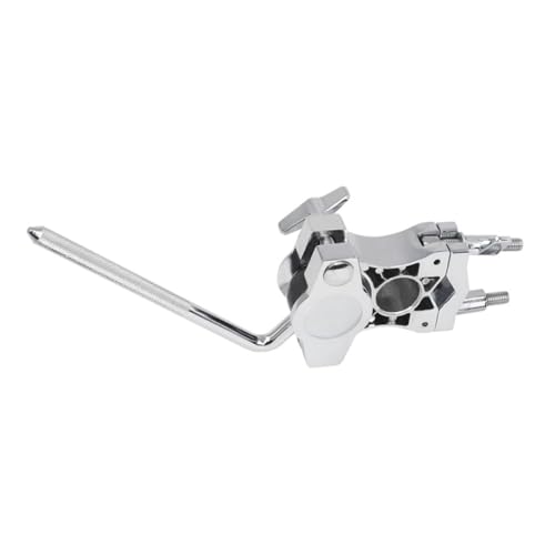 YARNOW Drum Clamp Legierungserweiterung Für Melodic Tom Cowbell Halter Universelle Trommelklemme Einfach Zu Installieren Und Langlebig Für Verschiedene Trommelständer von YARNOW