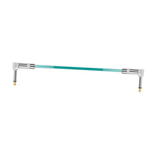 YARNOW Gitarrenkabel Patchkabel für Effektpedale Metallstecker Abgewinkelt Geräuschreduzierend für Gitarre und Musikinstrumente Zuverlässig und Kompakt YARNOW Gitarrenkabel Patchkabel für Effektpedale Metallstecker Abgewinkelt Geräuschreduzierend für Gitarre und Musikinstrumente Zuverlässig und Kompakt von YARNOW