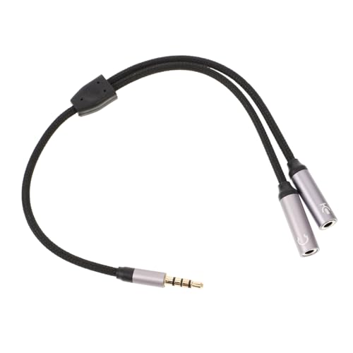 YARNOW Kopfhöreradapterkabel Headset Audio- Stereo mehrere Kopfhörer -Jackadapter Verstärkerkabel USB-Mikrofonkabel Kopfhörer-Extender Verbindungsdraht 3,5-mm-Mikrofonadapter Kupfer von YARNOW