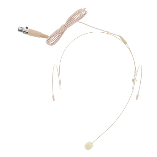 YARNOW Leitfadenmikrofon Musikstudio-Ausrüstung Kopfhörer mit offenem Ohr tragbares Mikrofon Sprachverstärker für Lehrer Ausrüstung für Tonstudios Air-Tube-Kopfhörer Gummi Beige YARNOW Leitfadenmikrofon Musikstudio-Ausrüstung Kopfhörer mit offenem Ohr tragbares Mikrofon Sprachverstärker für Lehrer Ausrüstung für Tonstudios Air-Tube-Kopfhörer Gummi Beige von YARNOW