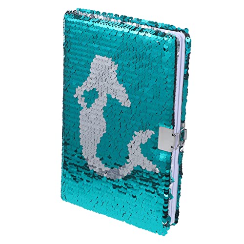 YARNOW Notizbuch mit Pailletten Notizblock Pailletten Tagebuch notizbuch dekoratives Tagebuch Spiralnotizbuch mit Kunststoffeinband Pailletten-Notizbuch für Mädchen Papier Grün YARNOW Notizbuch mit Pailletten Notizblock Pailletten Tagebuch notizbuch dekoratives Tagebuch Spiralnotizbuch mit Kunststoffeinband Pailletten-Notizbuch für Mädchen Papier Grün von YARNOW