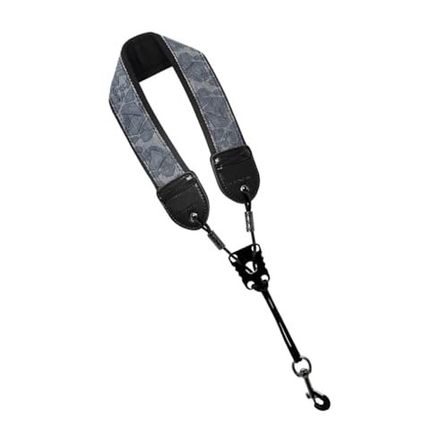 YARNOW Saxophon Umhängeband Verstellbar aus Strapazierfähigem Material für Tenor und Altsaxophon für Reisen und Auftritte Komfortabel und Ergonomisch Designed von YARNOW