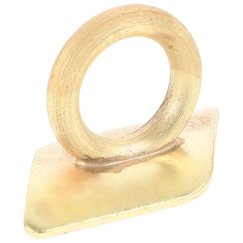 YARNOW Saxophongurtring Zubehör für Musikinstrumente Riemenschnalle Saxophon-Teile Riemenhakenhaken Schnalle des Instrumentengurts Zubehör für Saxophone Kupfer Golden von YARNOW