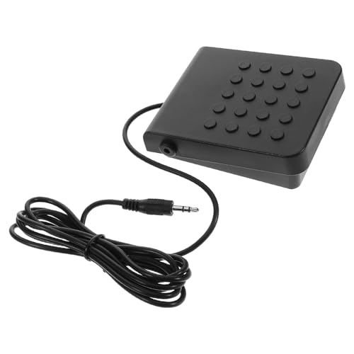 YARNOW Sustain-Pedal Haltepedal Sustain des Tastaturpedals Keyboard-Piano-Zubehör Tastatur Fußpedal E-Piano-Pedal Zubehör für Klavier Pedalklavier Metall Black YARNOW Sustain-Pedal Haltepedal Sustain des Tastaturpedals Keyboard-Piano-Zubehör Tastatur Fußpedal E-Piano-Pedal Zubehör für Klavier Pedalklavier Metall Black von YARNOW