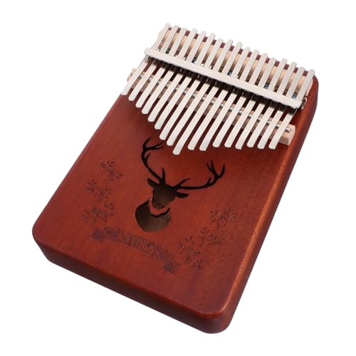 YARNOW Tasten Finger Klavier aus Holz Tragbares Daumenklavier für Anfänger und Erwachsene Lernpaket und Zubehör Perfektes Musikinstrument für Musikliebhaber YARNOW Tasten Finger Klavier aus Holz Tragbares Daumenklavier für Anfänger und Erwachsene Lernpaket und Zubehör Perfektes Musikinstrument für Musikliebhaber von YARNOW