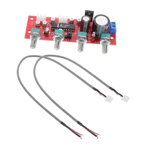 YARNOW Tontafel Audio- Klangregelung -Mediant-Bass-Kontrolle Verstärker-Audioplatine HiFi-Lautstärkeregelung Bassregelung des Verstärkers elektronische Komponenten YARNOW Tontafel Audio- Klangregelung -Mediant-Bass-Kontrolle Verstärker-Audioplatine HiFi-Lautstärkeregelung Bassregelung des Verstärkers elektronische Komponenten von YARNOW