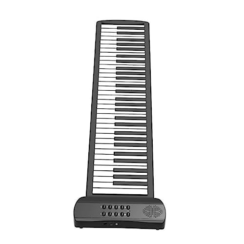YARNOW Tragbares Tasten Roll Up Klavier Aus Flexibles Keyboard Für Anfänger Leicht Zu Transportieren Und Langlebig Für Musikgenuss Unterwegs von YARNOW