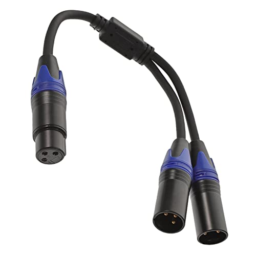 YARNOW Xlr Kabel Splitter Weiblich Männlich Poliges Mikrofonkabel für Professionelle Audioanwendungen für Mixer Lautsprecher und Recording Equipment Geräuschfreie Übertragung YARNOW Xlr Kabel Splitter Weiblich Männlich Poliges Mikrofonkabel für Professionelle Audioanwendungen für Mixer Lautsprecher und Recording Equipment Geräuschfreie Übertragung von YARNOW