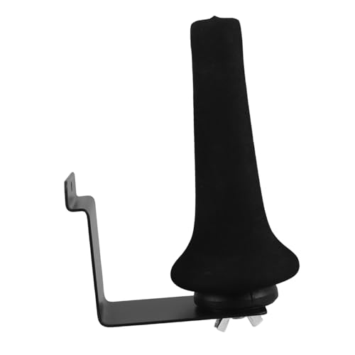 YARNOW Zubehör für Saxophone Regal für Musikinstrumente Saxophonhalter Zubehör für Sopransaxophone Wandhalterung für Saxophon Instrumententeile Schwamm Black von YARNOW
