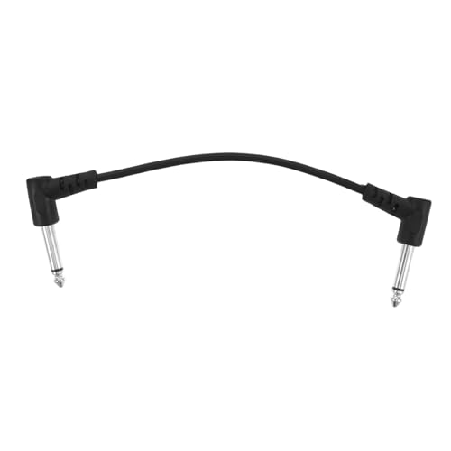 YARNOW kabel für elektrische gitarre Abschirmtuch Pedal-Stromversorgung E-Gitarren-Eingangsbuchse Gitarren-Patchkabel Gitarreninstrument Gitarrenkabel rechtwinklig Kupferkern Schwarz YARNOW kabel für elektrische gitarre Abschirmtuch Pedal-Stromversorgung E-Gitarren-Eingangsbuchse Gitarren-Patchkabel Gitarreninstrument Gitarrenkabel rechtwinklig Kupferkern Schwarz von YARNOW