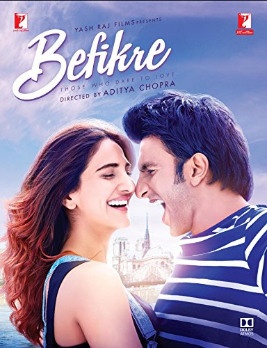 BEFIKRE BLU-RAY Film ~ Bollywood ~ Hindi mit englischem Untertitel ~ Ranvir Singh ~ Aditya Chopra ~ India ~ 2016 von YASH RAJ FILMS