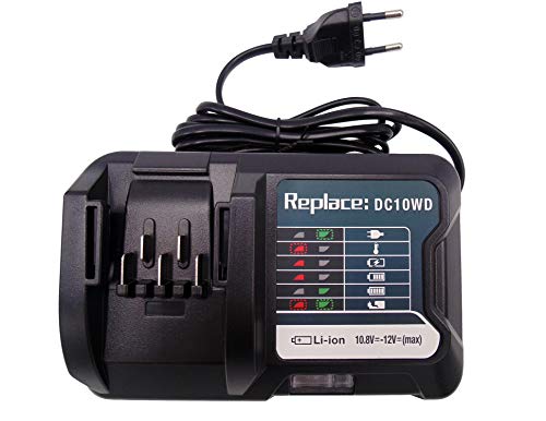 Ersatz Ladegerät für Makita Ladegerät 10.8V 12V DC10WD DC10SB DC10WC Kompatibel mit Makita Akku BL1015 BL1016 BL1021B BL1041B BL1020B BL1040B Ersatz Ladegerät für Makita Ladegerät 10.8V 12V DC10WD DC10SB DC10WC Kompatibel mit Makita Akku BL1015 BL1016 BL1021B BL1041B BL1020B BL1040B von YASI MFG
