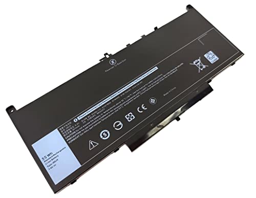 Laptop Akku MC34Y 242WD J60J5 451-BBSY für Dell Latitude E7270 E7470 55WHr 4-Cell von YASI MFG