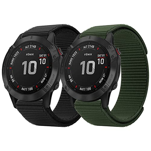 Armband Fenix 8 51mm/Fenix 7X/Fenix 7X Solar/Fenix 6X/Fenix 6X Pro/Fenix 5X /Fenix 5X Plus, 26mm Schnell Trocknendes Nylon Sportarmband für Fenix 3/Fenix 3 HR/Fenix 3 Sapphire/Fenix 7X Sapphire Solar Armband Fenix 8 51mm/Fenix 7X/Fenix 7X Solar/Fenix 6X/Fenix 6X Pro/Fenix 5X /Fenix 5X Plus, 26mm Schnell Trocknendes Nylon Sportarmband für Fenix 3/Fenix 3 HR/Fenix 3 Sapphire/Fenix 7X Sapphire Solar von YASPARK