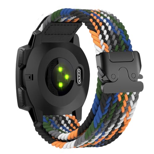 Armband Kompatibel mit Garmin Instinct/Instinct 2, Nylon Ersatzarmband für Instinct/2/Solar/2 Solar/Tactical/2 Solar Tactical/Esports Armband Kompatibel mit Garmin Instinct/Instinct 2, Nylon Ersatzarmband für Instinct/2/Solar/2 Solar/Tactical/2 Solar Tactical/Esports von YASPARK
