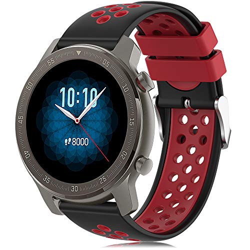 Yaspark Armband für Amazfit GTR Armbänder, 22mm Silikon Ersatzarmband Sport Uhrenarmband für Amazfit GTR 47m, Amazfit GTR 2, GTR 2e, Amazfit GTR 3, Amazfit GTR 4, Amazfit Pace, Amazfit Stratos 2 2S 3 Yaspark Armband für Amazfit GTR Armbänder, 22mm Silikon Ersatzarmband Sport Uhrenarmband für Amazfit GTR 47m, Amazfit GTR 2, GTR 2e, Amazfit GTR 3, Amazfit GTR 4, Amazfit Pace, Amazfit Stratos 2 2S 3 von YASPARK