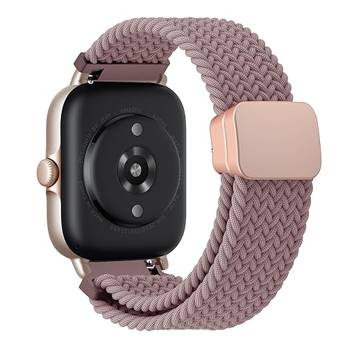 Osinaga Kompatibel mit Amazfit GTS Armband, 20mm Elastic Nylon Armband für Amazfit GTS 2 Mini, GTS 2, GTS 3, GTS 4, GTS 4 Mini, GTR 42mm, Amazfit Bip, Bip 3, Bip 3 Pro, Bip Lite, Bip U, Bip U Pro von YASPARK