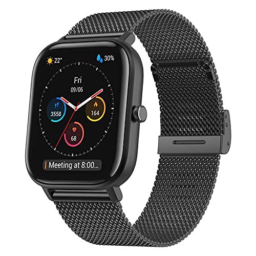 YASPARK Amazfit GTS/Amazfit GTS 2 Armband, Edelstahl Metallarmband für Amazfit GTS/GTS 2/2 Mini/2e/Amazfit GTR 42mm/Amazfit Bip/Bip Lite/Bip S/Bip U/U Pro/Bip S Lite/Galaxy Watch 4/Galaxy Watch 3 41mm YASPARK Amazfit GTS/Amazfit GTS 2 Armband, Edelstahl Metallarmband für Amazfit GTS/GTS 2/2 Mini/2e/Amazfit GTR 42mm/Amazfit Bip/Bip Lite/Bip S/Bip U/U Pro/Bip S Lite/Galaxy Watch 4/Galaxy Watch 3 41mm von YASPARK