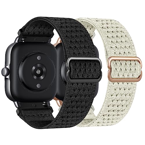 YASPARK Armband für Amazfit GTS/Amazfit GTS 2/Amazfit GTS 3/Amazfit GTS 4, 20mm Nylon Armband für Amazfit GTS 4 Mini, GTS 2 Mini, GTS 2e, Amazfit GTR, Amazfit Bip, Bip 3, Bip 3 Pro, Bip U, Bip U Pro von YASPARK