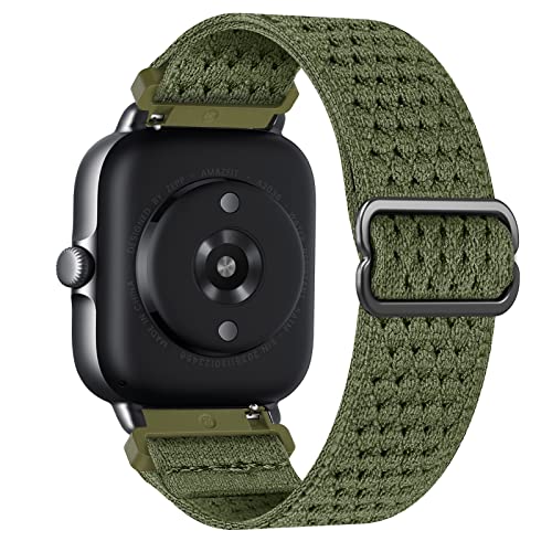 YASPARK Armband für Amazfit GTS/Amazfit GTS 2/Amazfit GTS 3/Amazfit GTS 4, 20mm Nylon Armband für Amazfit GTS 4 Mini, GTS 2 Mini, GTS 2e, Amazfit GTR, Amazfit Bip, Bip 3, Bip 3 Pro, Bip U, Bip U Pro von YASPARK