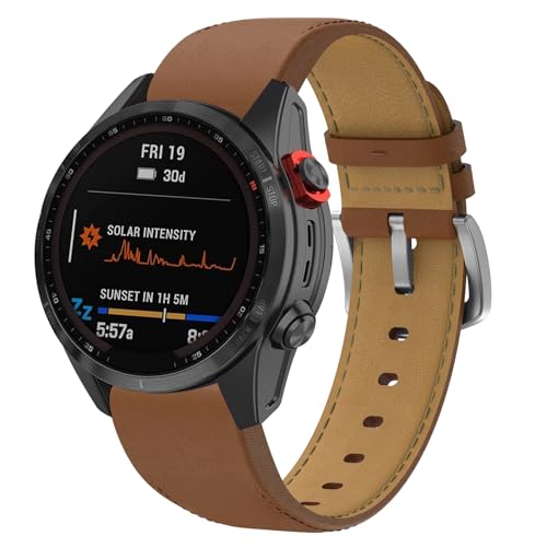 YASPARK Armband für Fenix 7S/Fenix 6S/Fenix 5S, 20mm Echtleder Ersatzarmband QuickFit Armband für Fenix 7S, Fenix 6S, Fenix 5S, Fenix 6S Pro, Fenix 5S Plus, Fenix 7S Sapphire Solar, Fenix 7S Solar YASPARK Armband für Fenix 7S/Fenix 6S/Fenix 5S, 20mm Echtleder Ersatzarmband QuickFit Armband für Fenix 7S, Fenix 6S, Fenix 5S, Fenix 6S Pro, Fenix 5S Plus, Fenix 7S Sapphire Solar, Fenix 7S Solar von YASPARK