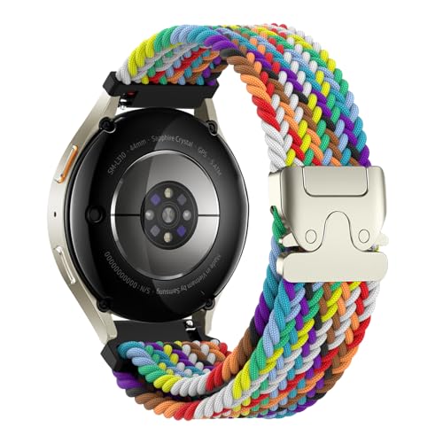 YASPARK Geflochtenes Armbänder für Galaxy Watch 7/6/5/4/FE 40mm 44mm/5 Pro/Watch 4 6 Classic 47mm 43mm 46mm 42mm/3 41mm/Active 2, 20mm Stoff Elastisches Sport Nylon Ersatzband für Vivoactive 5/3 YASPARK Geflochtenes Armbänder für Galaxy Watch 7/6/5/4/FE 40mm 44mm/5 Pro/Watch 4 6 Classic 47mm 43mm 46mm 42mm/3 41mm/Active 2, 20mm Stoff Elastisches Sport Nylon Ersatzband für Vivoactive 5/3 von YASPARK