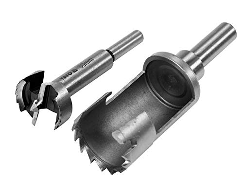 YATO 2 Tlg. Forstnerbohrer Scheibenschneider Zapfenschneider Oberfräser Fräsköpfe Topfbohrer Ausbohr- und Auffüllsatz 15-35mm, Durchmesser:30mm YATO 2 Tlg. Forstnerbohrer Scheibenschneider Zapfenschneider Oberfräser Fräsköpfe Topfbohrer Ausbohr- und Auffüllsatz 15-35mm, Durchmesser:30mm von YATO
