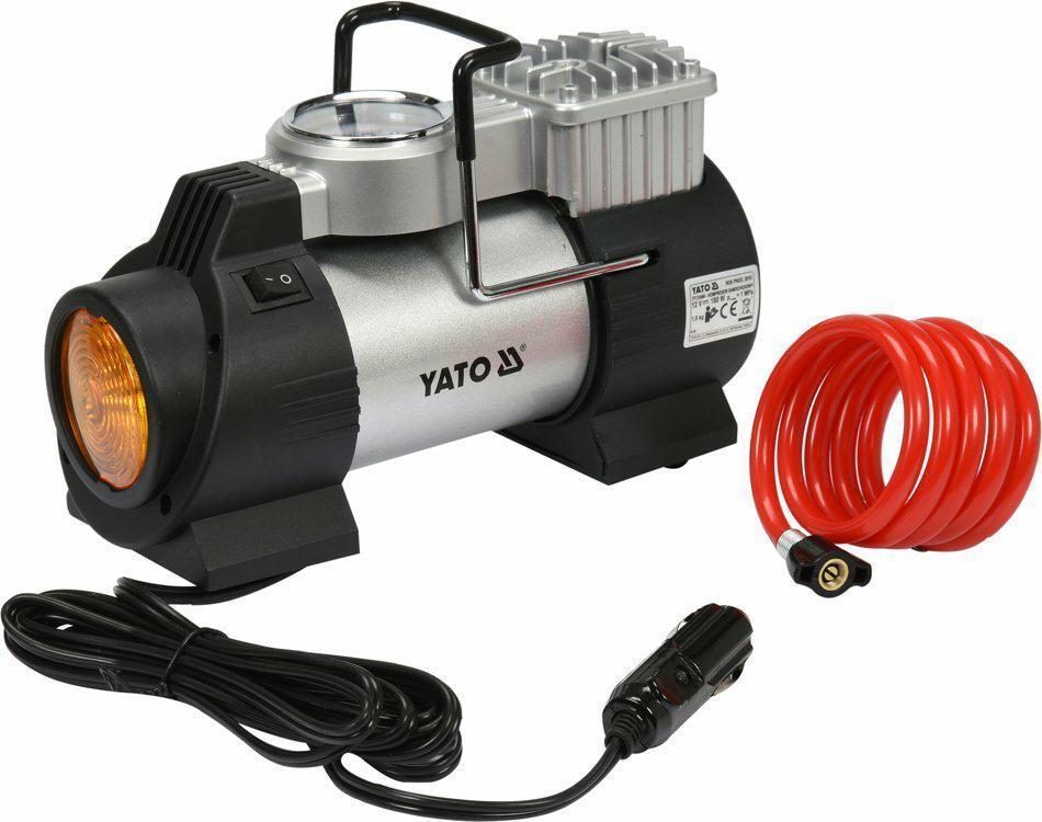 YATO-KOMPRESSOR / MINI-KOMPRESSOR MIT 180-W-LED-LAMPE (5906083048876) von YATO