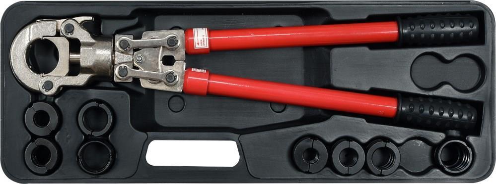 YATO Rohrpresszange - Presszange Verbundrohr Pex-Al-Pex Aluverbund-Rohre 16 - 32 mm (YT-21735) von YATO