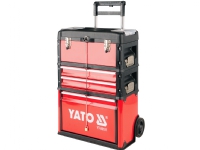 Yato YT-09101, Werkzeugkasten, Metall, Schwarz, Rot, 45 kg, 520 mm, 320 mm von YATO