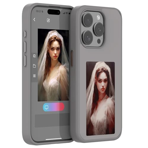 YATUO DIY E-Ink Handyhülle für iPhone 13 Pro Max App Bedienung Smart Photo Rückprojektion Customiza Handyhülle, zeigen Sie Fotos sofort auf dem Tintenbildschirm an, personalisieren Sie Ihre YATUO DIY E-Ink Handyhülle für iPhone 13 Pro Max App Bedienung Smart Photo Rückprojektion Customiza Handyhülle, zeigen Sie Fotos sofort auf dem Tintenbildschirm an, personalisieren Sie Ihre von YATUO