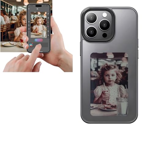 YATUO DIY E-Ink Handyhülle für iPhone 15, intelligente Foto-Rückprojektion, individuelle Handyhülle, zeigt Fotos sofort auf dem Tintenbildschirm, Personalisieren Sie Ihre Handyhülle YATUO DIY E-Ink Handyhülle für iPhone 15, intelligente Foto-Rückprojektion, individuelle Handyhülle, zeigt Fotos sofort auf dem Tintenbildschirm, Personalisieren Sie Ihre Handyhülle von YATUO