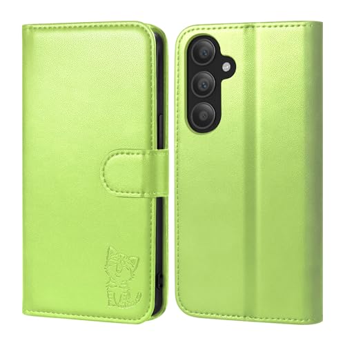 Handyhülle für Samsung Galaxy A54 5G Hülle Leder für Samsung A54 Hülle Klappbar Flip Stoßfeste Leder Wallet Case Cover Schutzhülle für Samsung Galaxy A54 Hülle von YATWIN