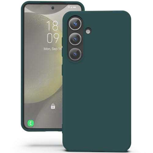 YATWIN Silikon Hülle für Samsung Galaxy S24 Plus, Soft-Touch, Stoßfest, Staubdicht, Ganzkörper-Schutzhülle, Grün YATWIN Silikon Hülle für Samsung Galaxy S24 Plus, Soft-Touch, Stoßfest, Staubdicht, Ganzkörper-Schutzhülle, Grün von YATWIN