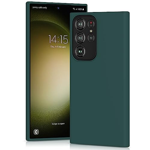 YATWIN für Samsung Galaxy S23 Ultra Hülle, Premium Silikon Handyhülle mit Kameraschutz, Seidig-Weicher Berühren Ultra Dünne Stoßfeste Kratzfeste Schutzhülle, Grün YATWIN für Samsung Galaxy S23 Ultra Hülle, Premium Silikon Handyhülle mit Kameraschutz, Seidig-Weicher Berühren Ultra Dünne Stoßfeste Kratzfeste Schutzhülle, Grün von YATWIN