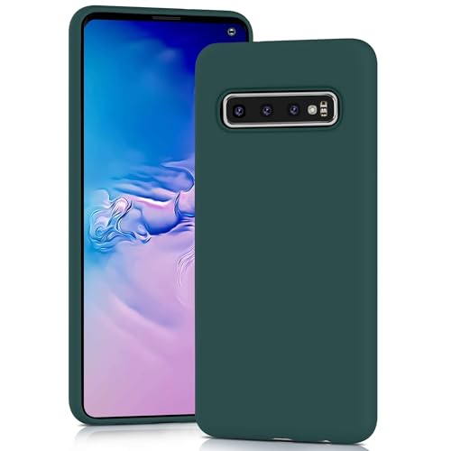 YATWIN für Samsung Galaxy S10 Hülle, Premium Silikon Handyhülle mit Kameraschutz, Seidig-Weicher Berühren Ultra Dünne Stoßfeste Kratzfeste Schutzhülle, Grün YATWIN für Samsung Galaxy S10 Hülle, Premium Silikon Handyhülle mit Kameraschutz, Seidig-Weicher Berühren Ultra Dünne Stoßfeste Kratzfeste Schutzhülle, Grün von YATWIN