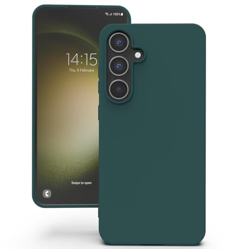 YATWIN für Samsung Galaxy S23 FE Hülle, Premium Silikon Handyhülle mit Kameraschutz, Seidig-Weicher Berühren Ultra Dünne Stoßfeste Kratzfeste Schutzhülle, Grün YATWIN für Samsung Galaxy S23 FE Hülle, Premium Silikon Handyhülle mit Kameraschutz, Seidig-Weicher Berühren Ultra Dünne Stoßfeste Kratzfeste Schutzhülle, Grün von YATWIN