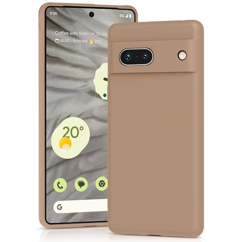 YATWIN für Google Pixel 7A Hülle, Premium Silikon Handyhülle mit Seidig-Weicher Berühren Ultra Dünne Stoßfeste Kratzfeste Schutzhülle, Milch-Tee YATWIN für Google Pixel 7A Hülle, Premium Silikon Handyhülle mit Seidig-Weicher Berühren Ultra Dünne Stoßfeste Kratzfeste Schutzhülle, Milch-Tee von YATWIN