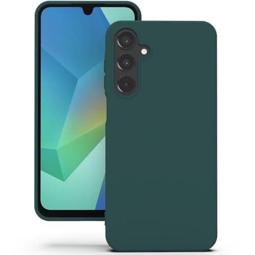 YATWIN für Samsung Galaxy A16 Hülle, Premium Silikon Handyhülle mit Seidig-Weicher Berühren Ultra Dünne Stoßfeste Kratzfeste Schutzhülle, Grün YATWIN für Samsung Galaxy A16 Hülle, Premium Silikon Handyhülle mit Seidig-Weicher Berühren Ultra Dünne Stoßfeste Kratzfeste Schutzhülle, Grün von YATWIN